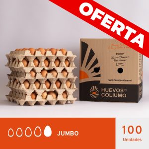 Huevos Jumbo Color </br>100 Unidades