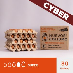 Huevos Super Color </br>80 Unidades